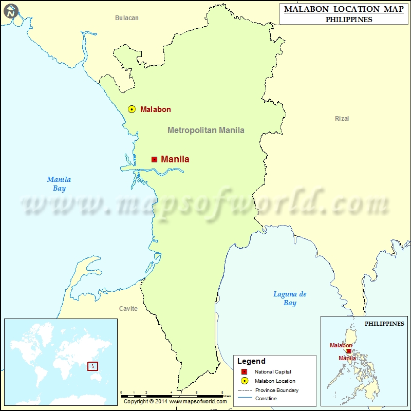 Malabon Location Map 