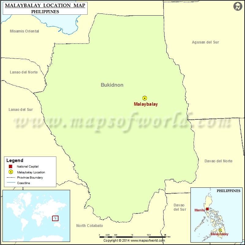 Where is Malaybalay | Location of Malaybalay in Philippines Map