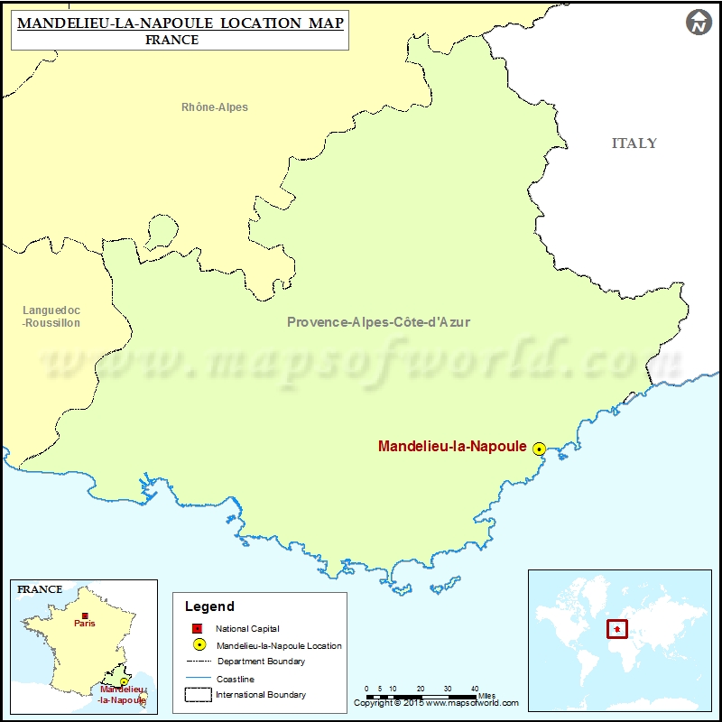 Where is Mandelieu-la-Napoule Where is Mandelieu-la-Napoule