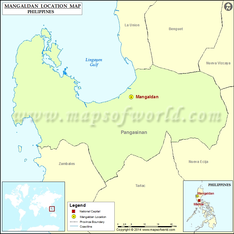 Where is Mangaldan Where is Mangaldan