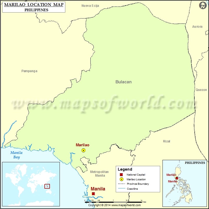 Where is Marilao | Location of Marilao in Philippines Map