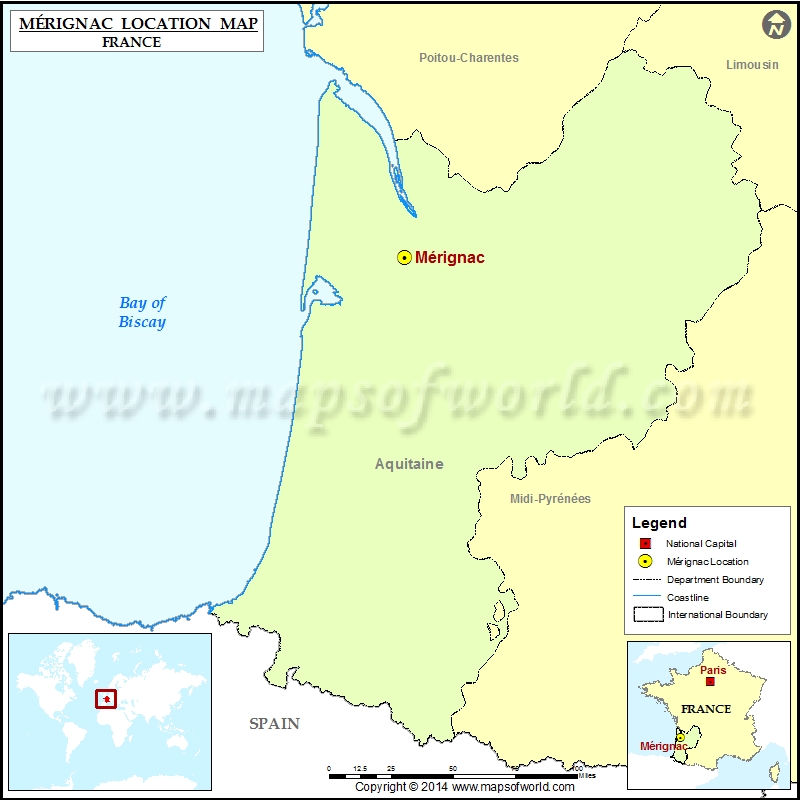 Where is Merignac Where is Merignac