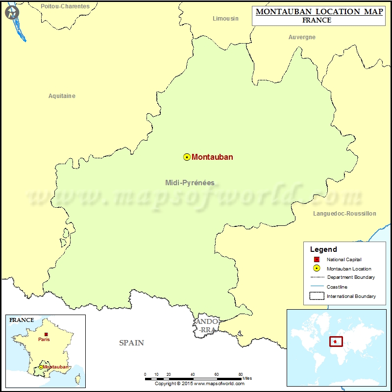 Where is Montauban Where is Montauban