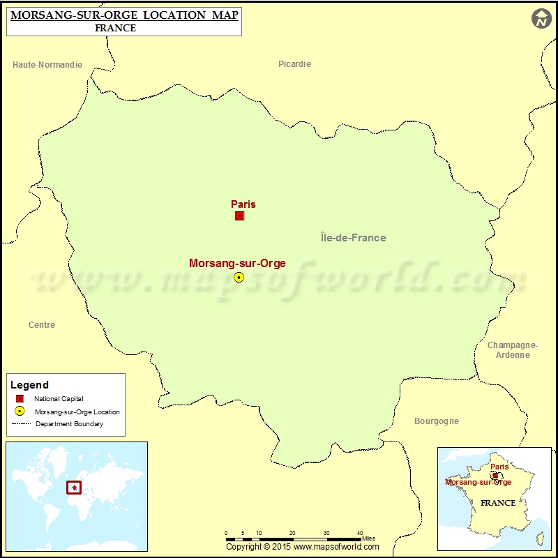 Where is Morsang-sur-Orge Where is Morsang-sur-Orge