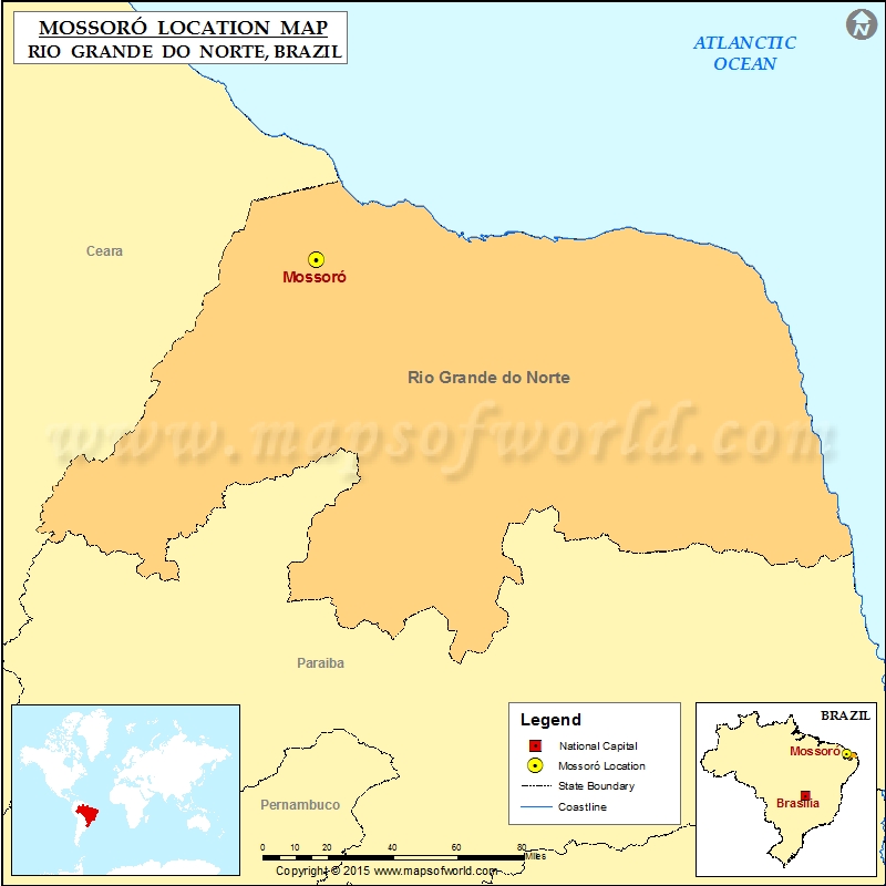 Where is Mossoro Where is Mossoro