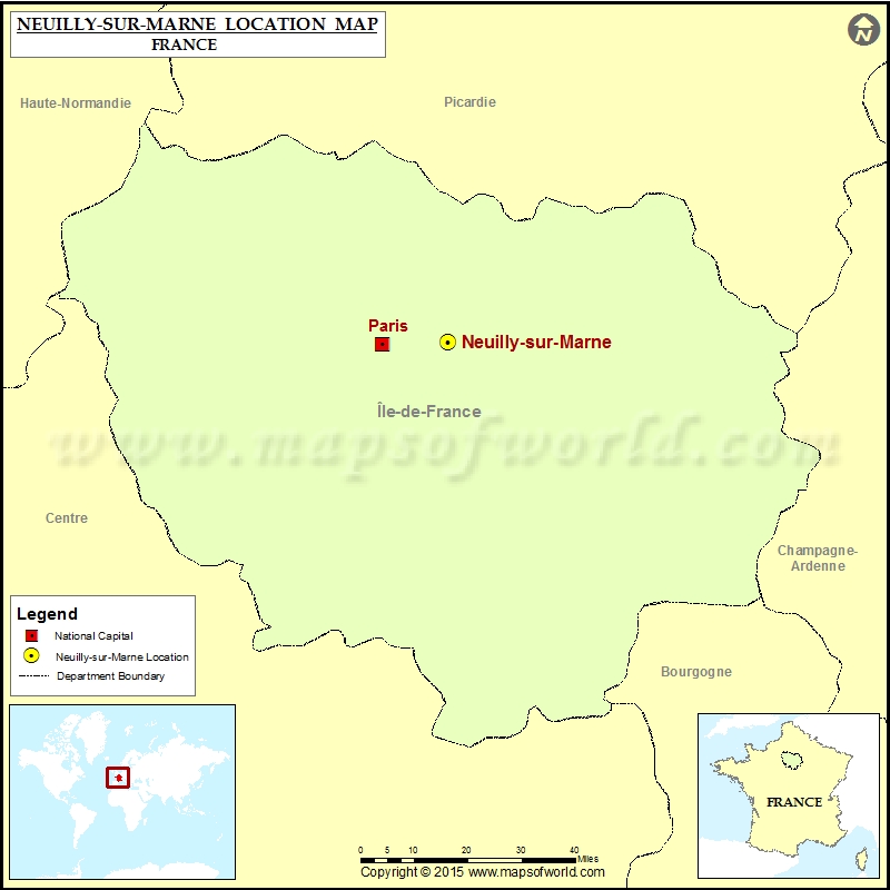 Where is Neuilly-sur-Seine Where is Neuilly-sur-Seine