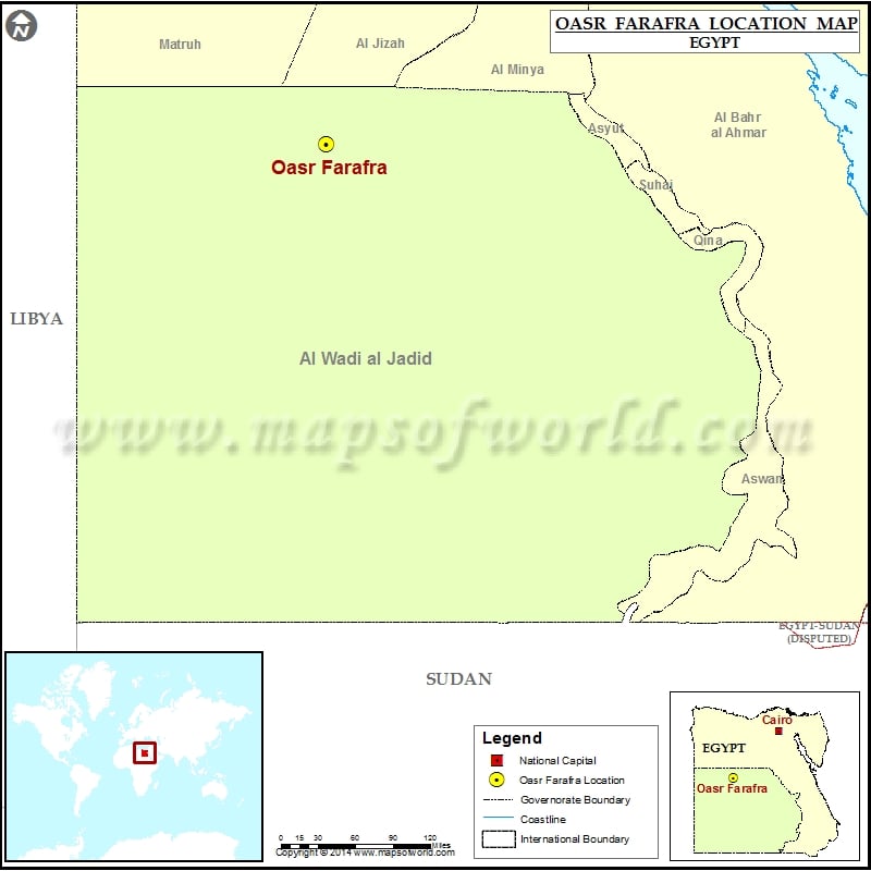 Where is Oasr Farafra