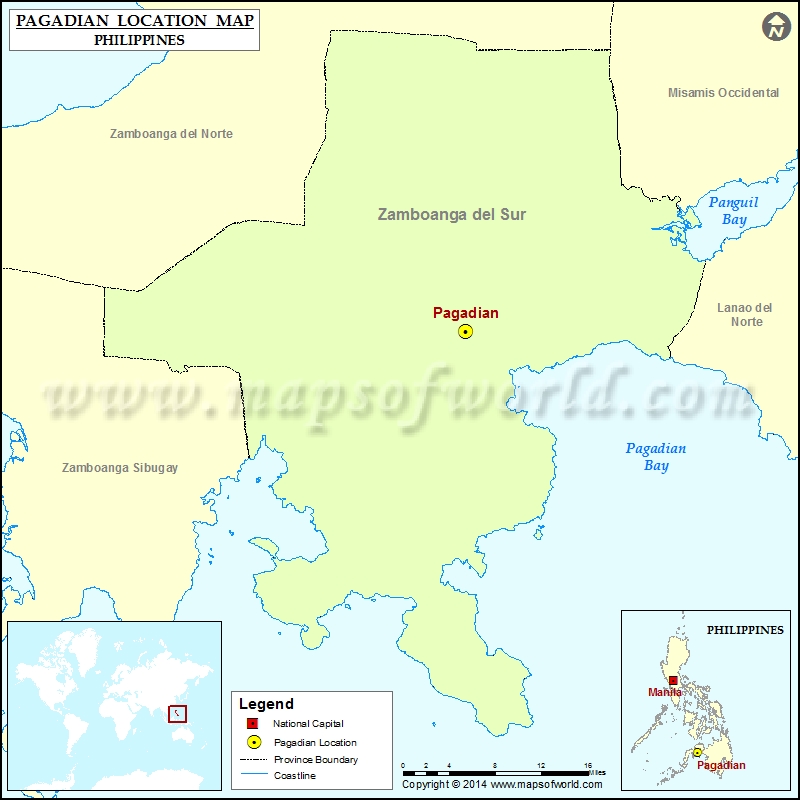 Where is Pagadian | Location of Pagadian in Philippines Map