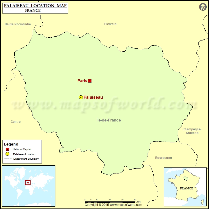 Where is Palaiseau Where is Palaiseau