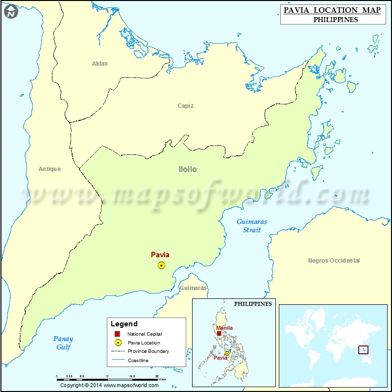 Where is Pavia Where is Pavia