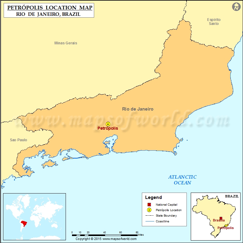 Where is Petropolis Where is Petropolis