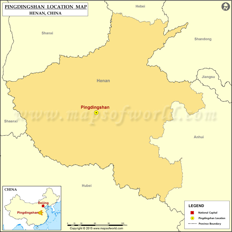 Where is Pingdingshan Where is Pingdingshan