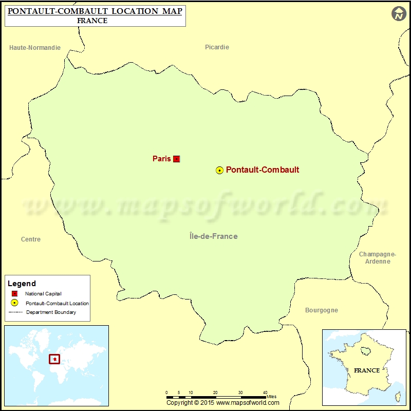 Where is Pontault-Combault Where is Pontault-Combault