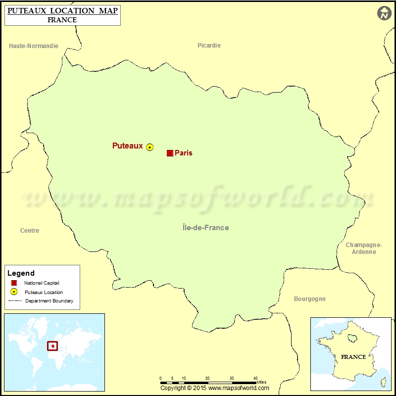 Where is Puteaux Where is Puteaux