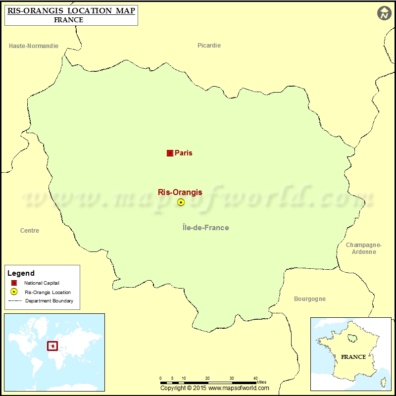 Where is Ris-Orangis Where is Ris-Orangis