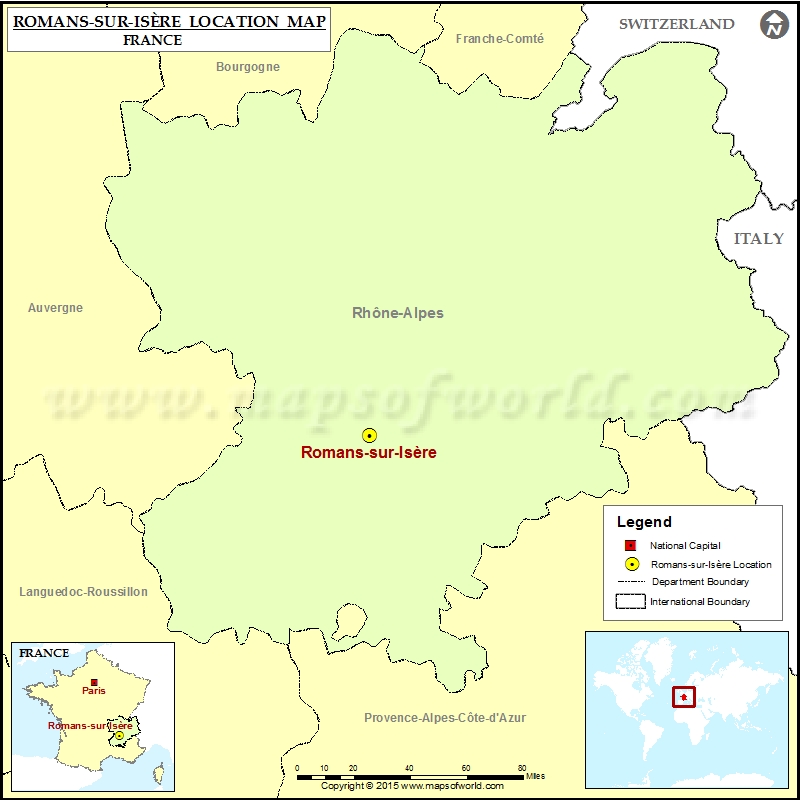 Where is Romans-sur-Isere
