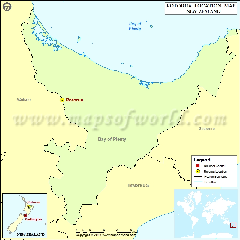 Where is Rotorua Where is Rotorua
