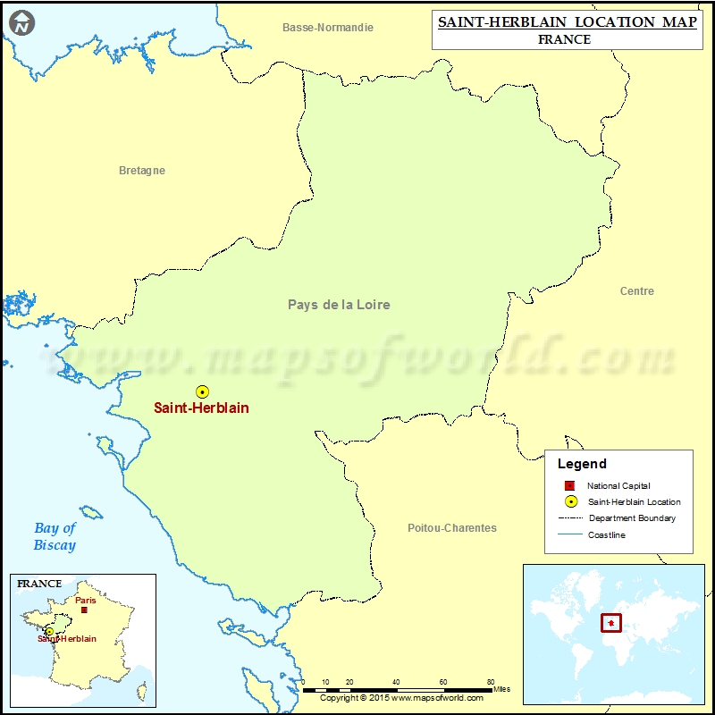 Where is Saint-Herblain Where is Saint-Herblain