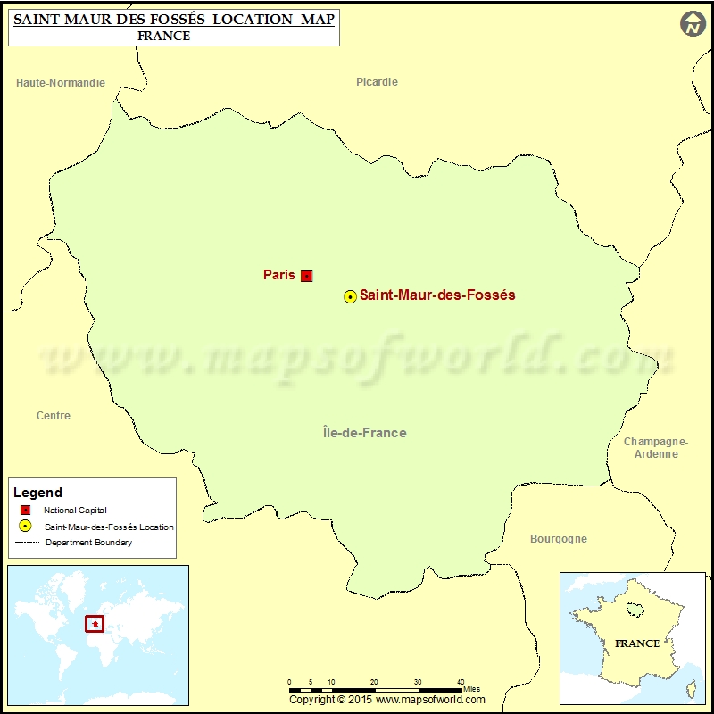 Where is Saint-Maur-des-Fosses Where is Saint-Maur-des-Fosses