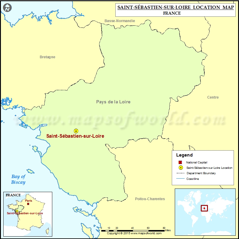 Where is Saint-Sebastien-sur-Loire Where is Saint-Sebastien-sur-Loire