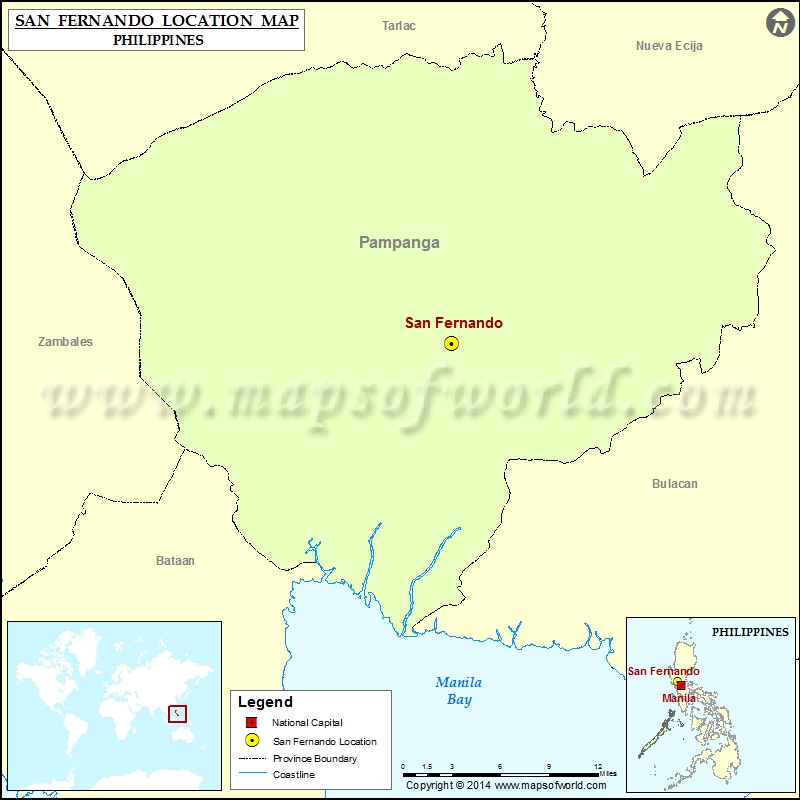 Where is San Fernando Where is San Fernando