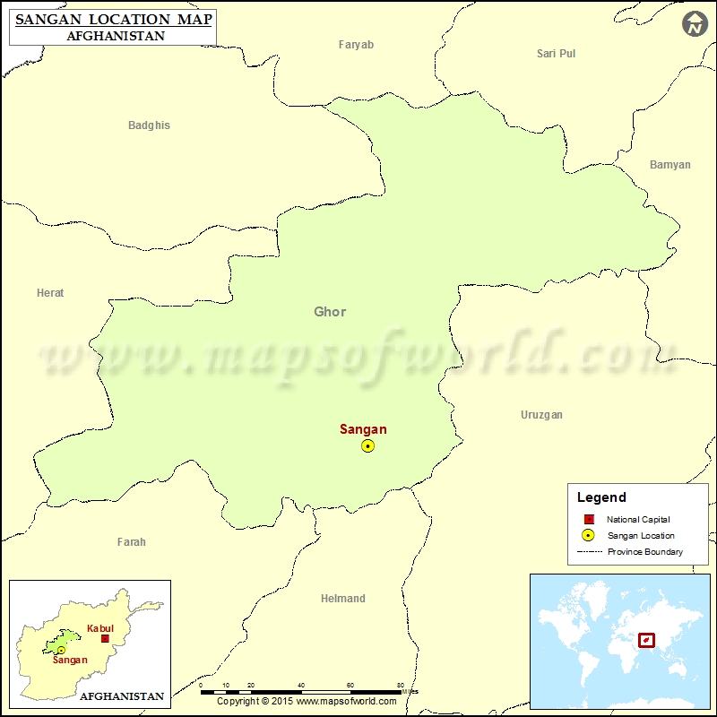 Where is Sangan Located in Afghanistan