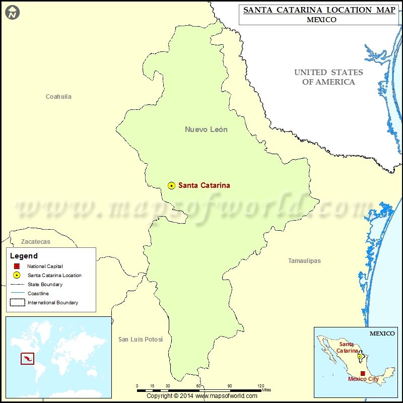 Where is Santa Catarina Where is Santa Catarina