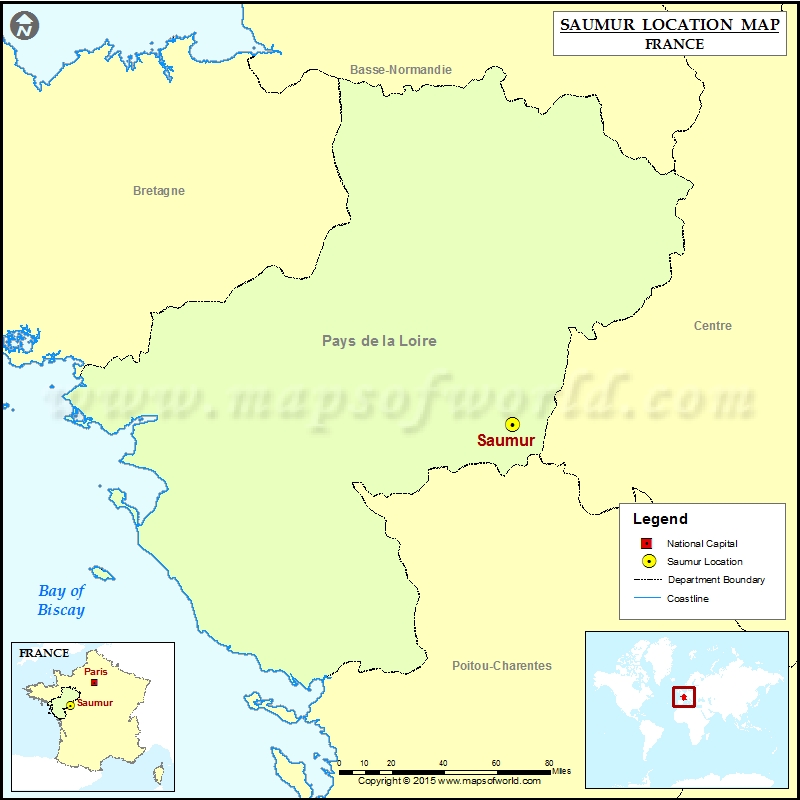 Where is Saumur Where is Saumur