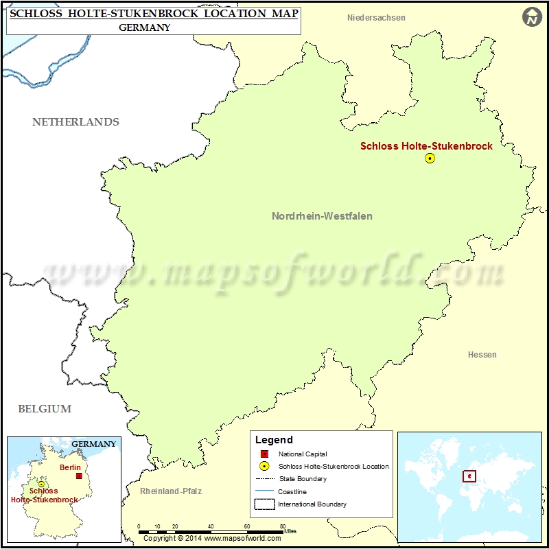 Where is Schloss Holte-Stukenbrock | Location of Schloss Holte ...