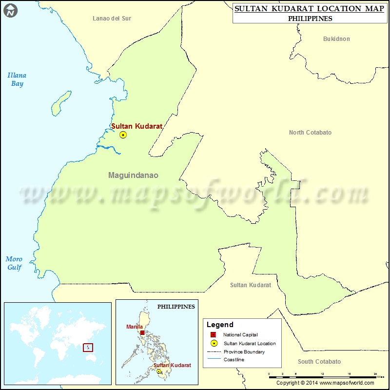 Where Is Sultan Kudarat Location Of Sultan Kudarat In Philippines Map   Sultan Kudarat Location Map 