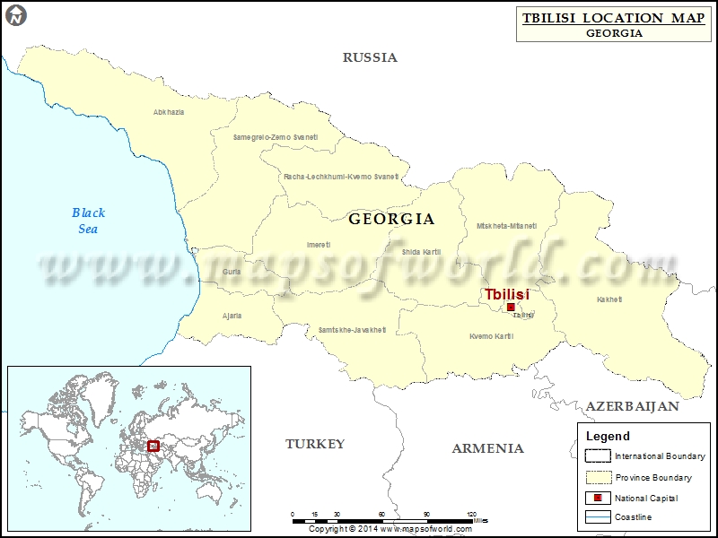 Mtskheta Map