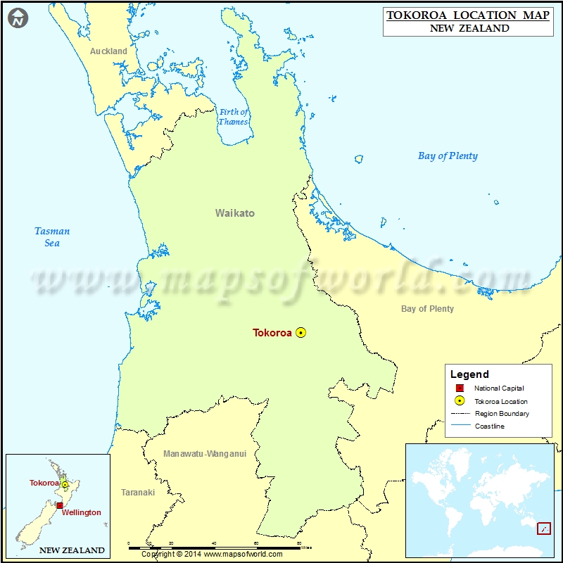 Where is Tokoroa Where is Tokoroa