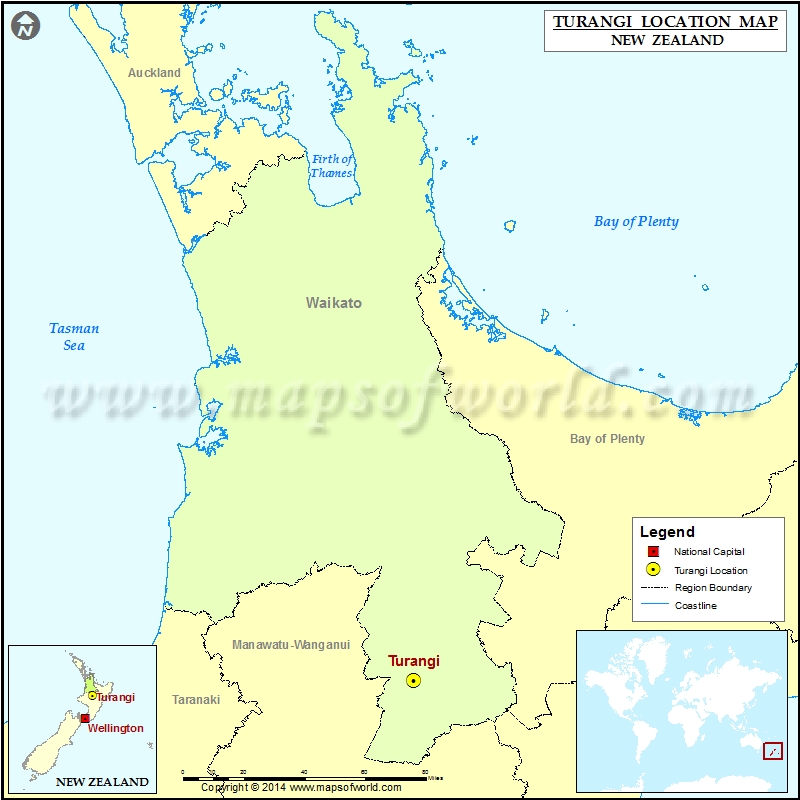 Where is Turangi Where is Turangi