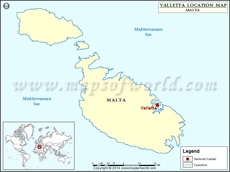 Where is Valletta