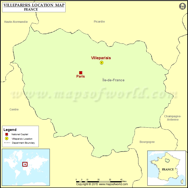 Where is Villeparisis Where is Villeparisis