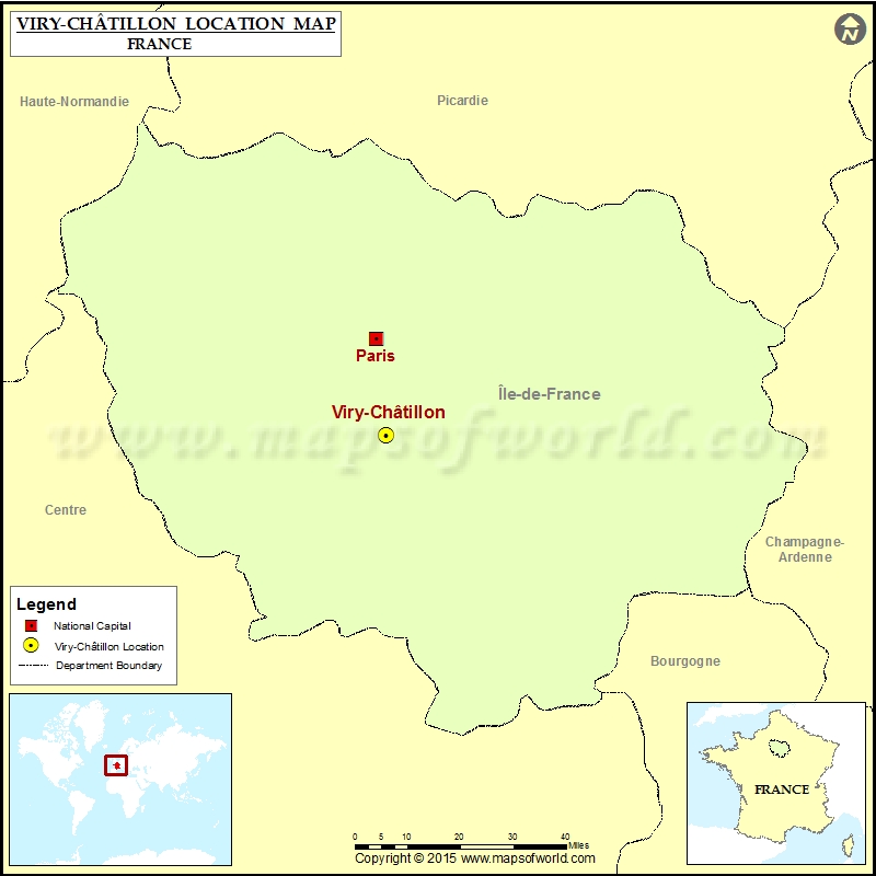 Where is Viry-Chatillon Where is Viry-Chatillon