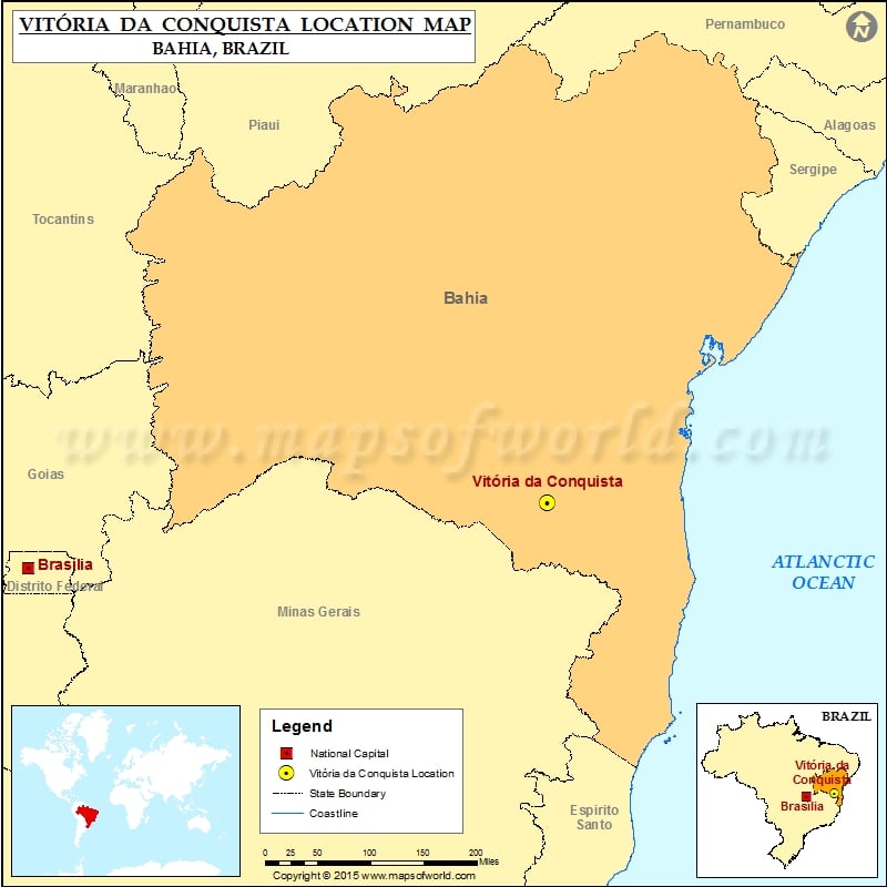 Where is Vitoria da Conquista