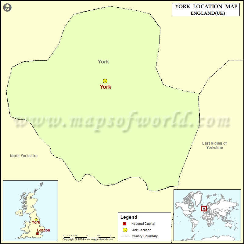 Where is York Where is York