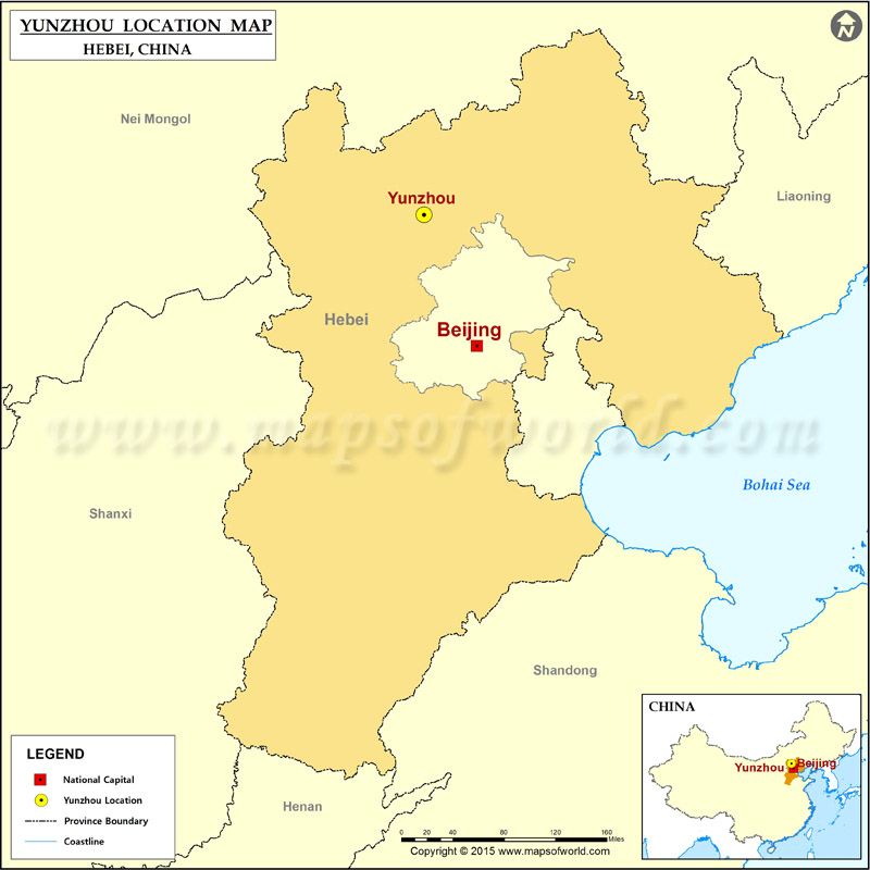 Where is Yunzhou Where is Yunzhou