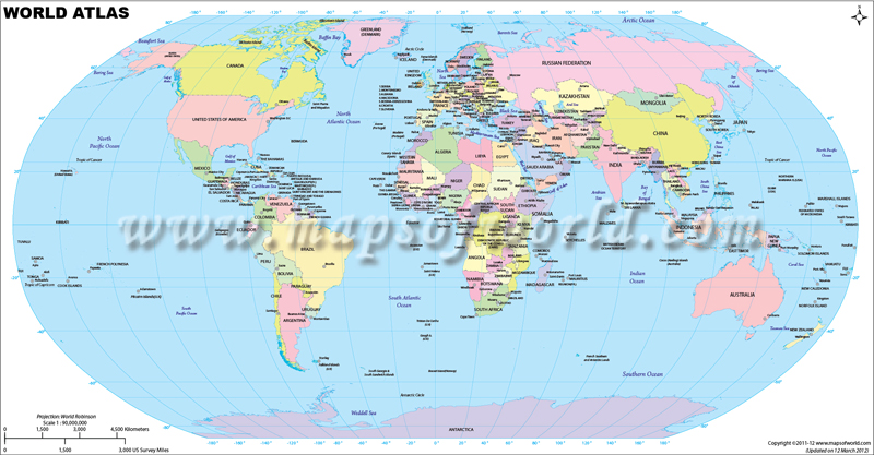 World Atlas Map