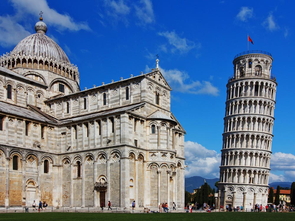 Torre inclinada de Pisa, Italia