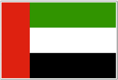 bandera oficial de emiratos arabes unidos